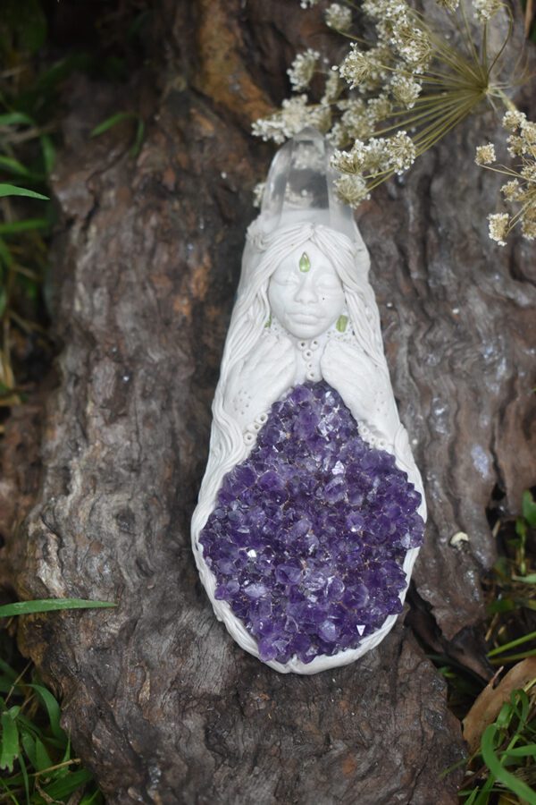 Amethyst Goddess Healing Wand - Image 2