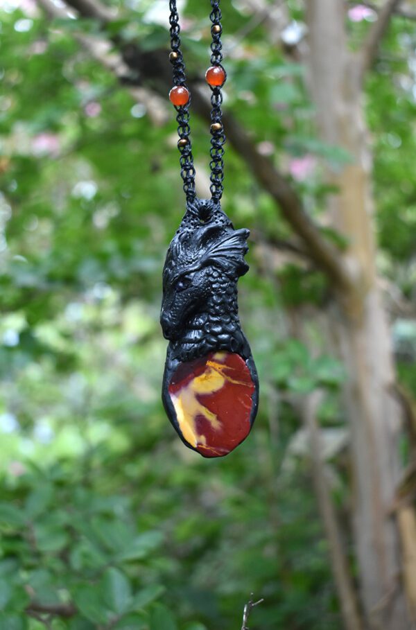 Black Dragon with Mookaite